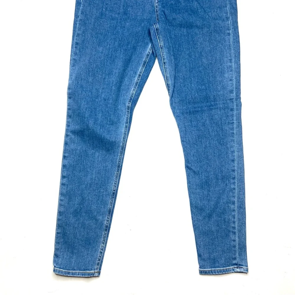 Rag & Bone Nina High Rise Skinny Ankle Jean Exposed Button Fly Size 27